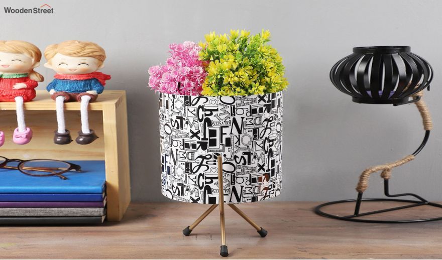 designer flower pot