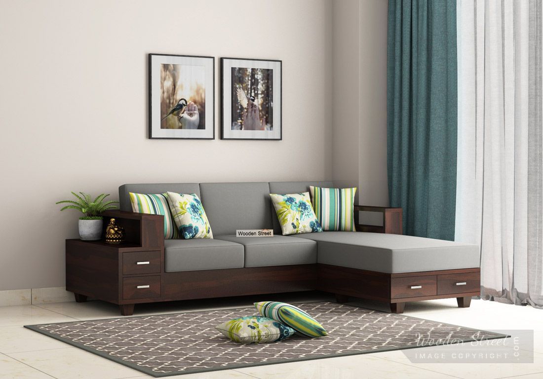 Wooden Sofa Set