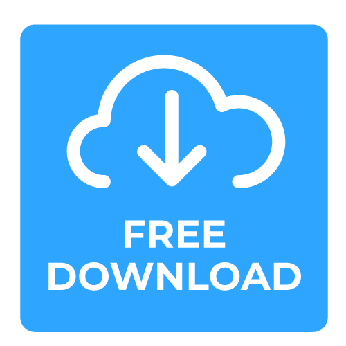 download A blue square button with a white cloud icon containing a downward-pointing arrow, labeled