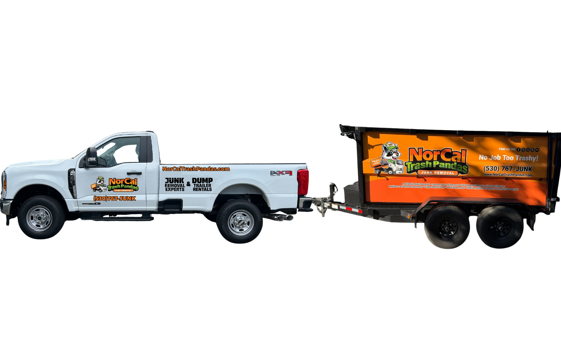 Norcal Inline Panda Contact NorCal Trash Pandas Junk Removal