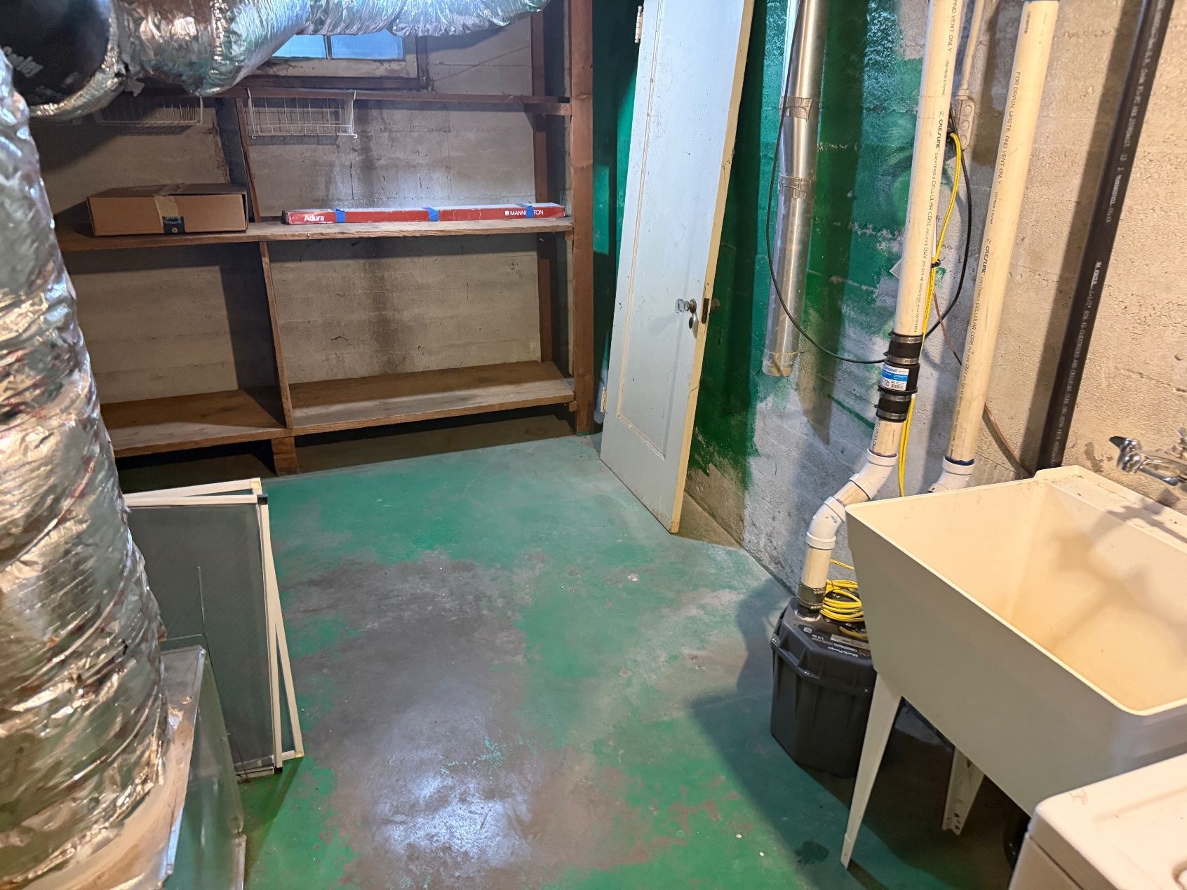 Basement after — house cleanout in Chico, CA