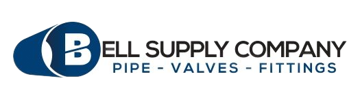 Logo for Bell Supply Company, featuring a blue circular design with a white 