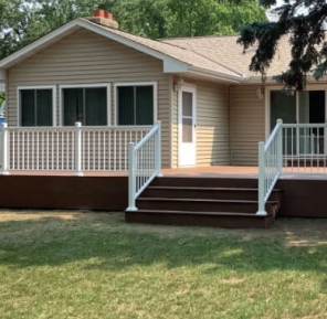 New backyard deck 