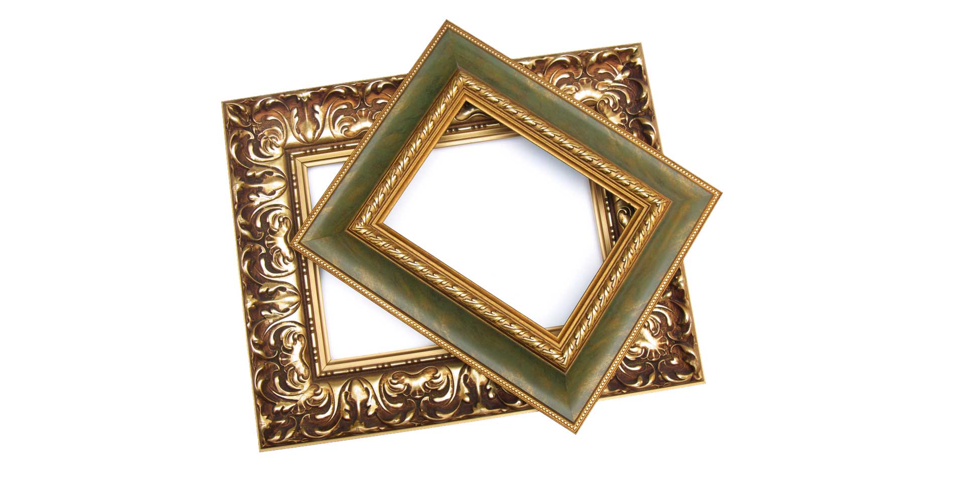 Pair of Ornate Picture Frames