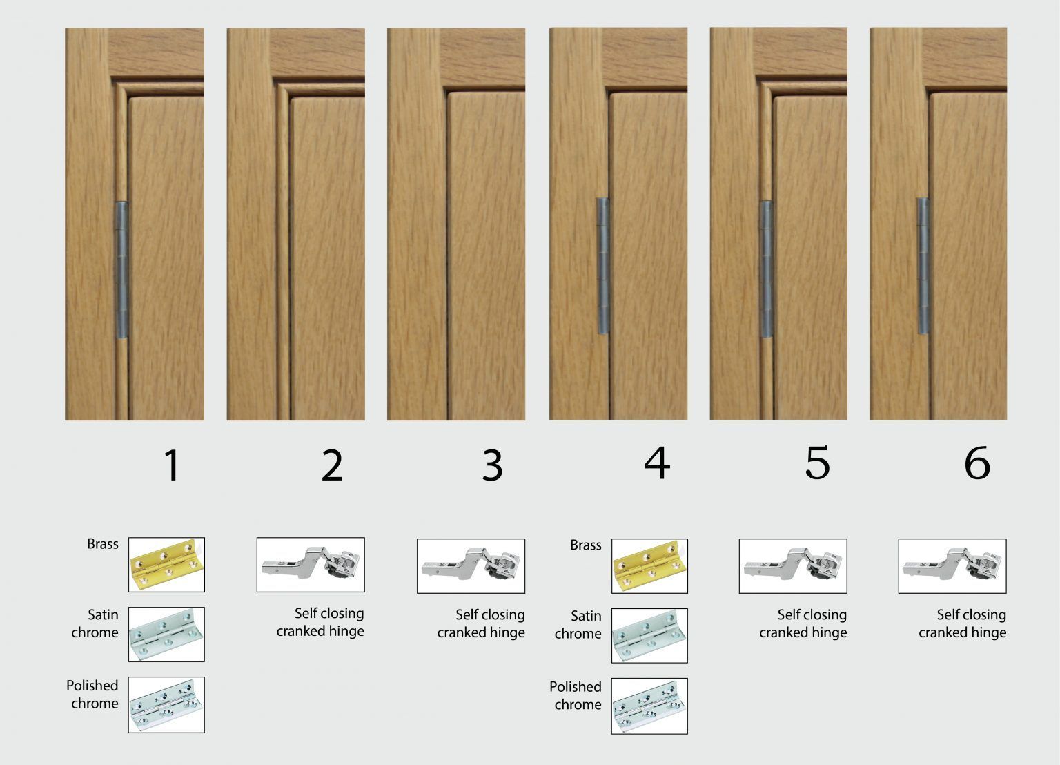 Images and Frame options on the Buckingham Door