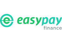 EasyPay Finance logo in green and gray on a white background