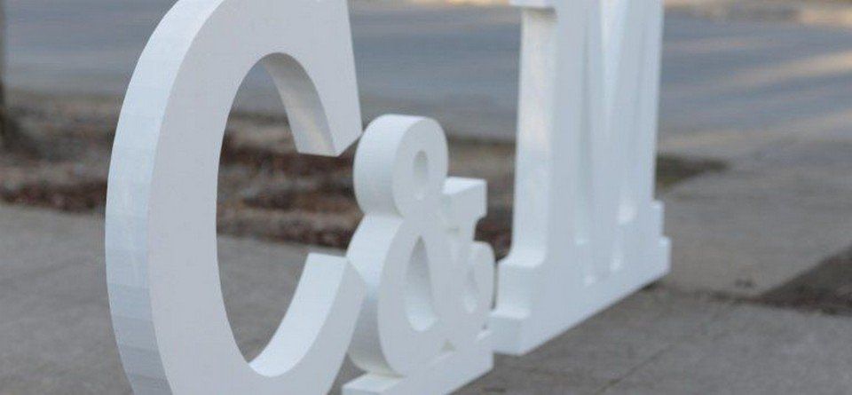 lettering C&M