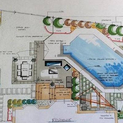 Tania Slobodian Designer de jardin conception de plan aménagement paysager 2