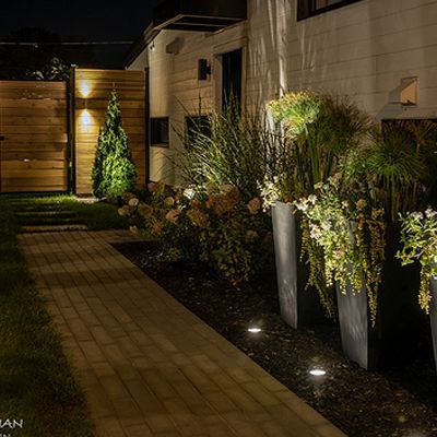 Tania Slobodian Designer de jardin éclairage aménagement paysager 6