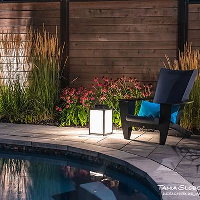 Tania Slobodian Designer de jardin éclairage aménagement paysager 9