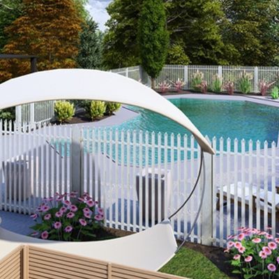 Tania Slobodian Designer de jardin conception de plan paysager d'ambiance 3D 4 aménagement paysager