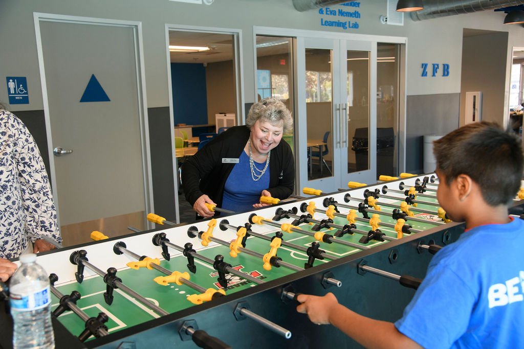 Celebrating the Grand Opening of the Walter J. & Betty C. Zable