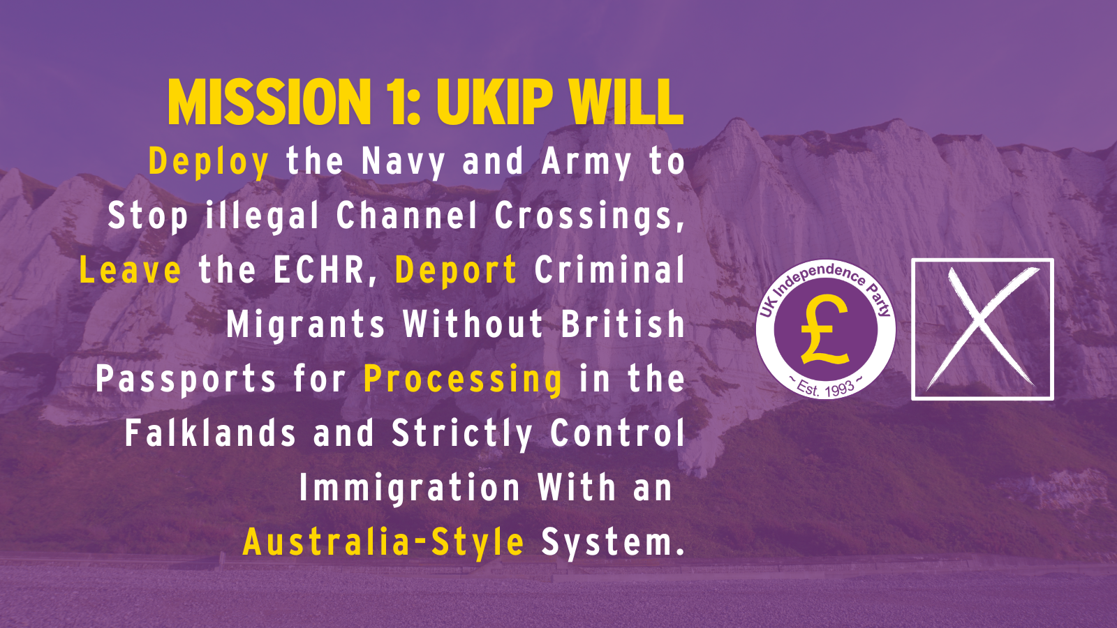 General Election 2024 - Our Mission Graphics