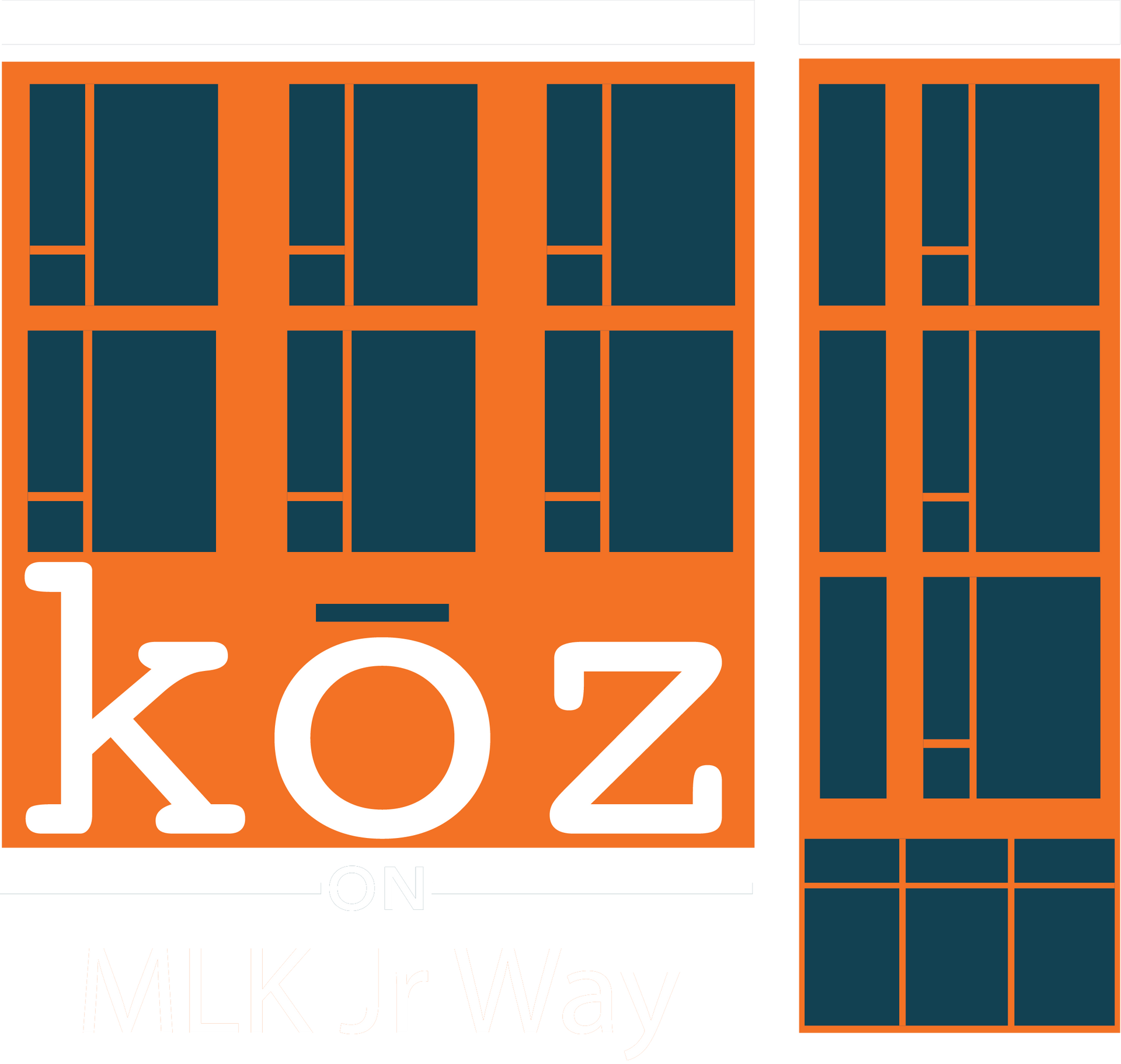 Koz on MLK header logo - select to go home