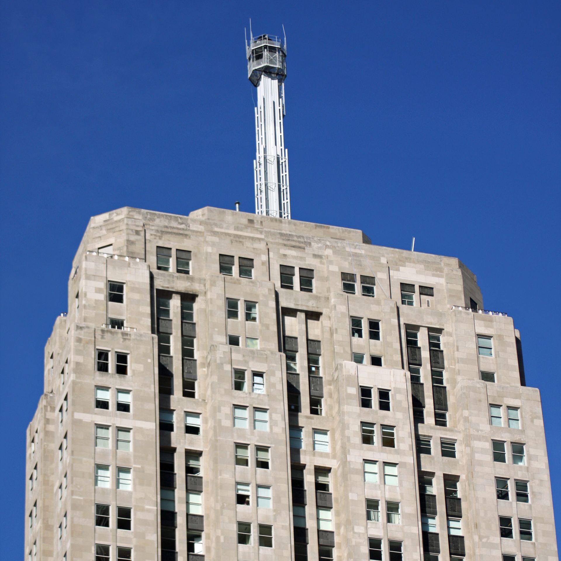 A tall building with a tower on top of it