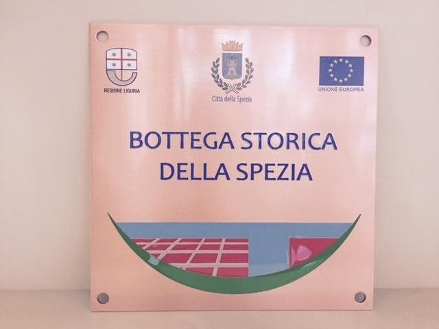 targa in ottone La Spezia
