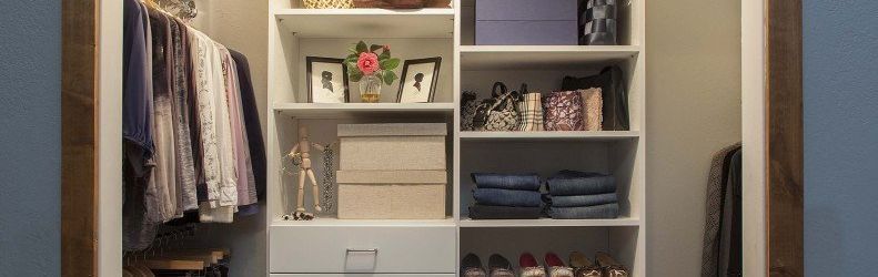 custom reach in closet system