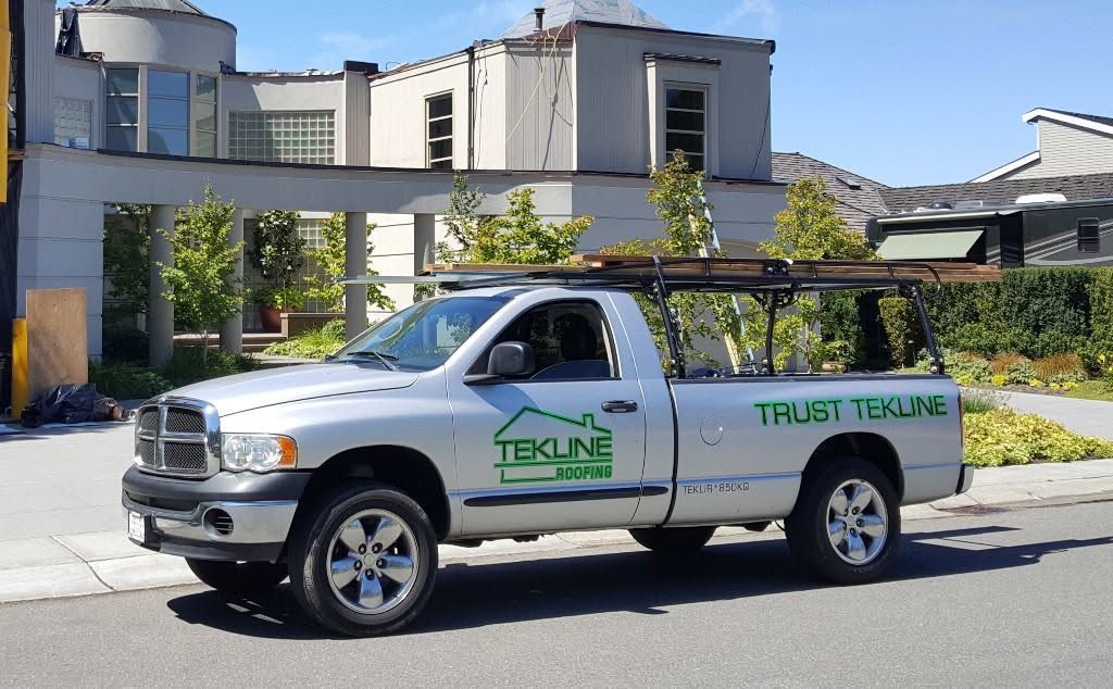 Tekline Roofing Seattle WA project proof — complex residential roof system