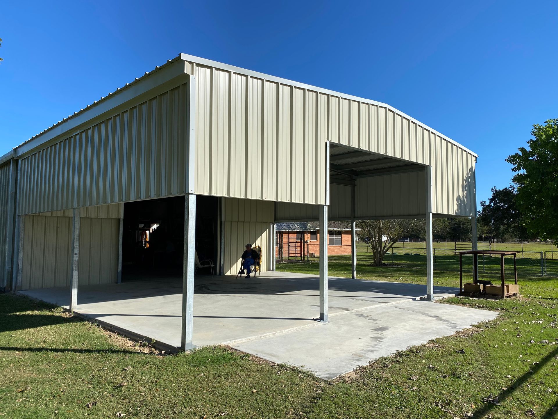 Building exterior with