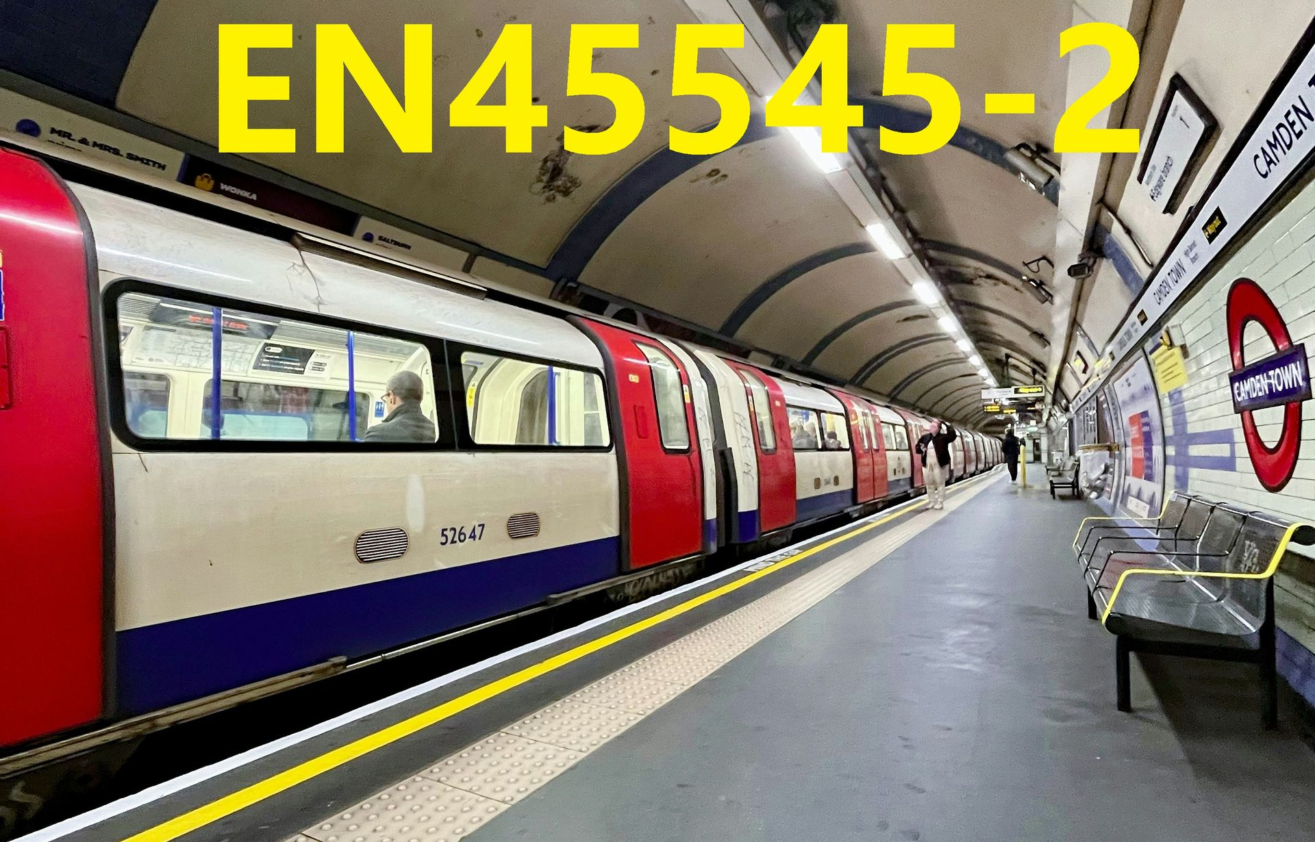 Modern railway rolling stock designed to meet EN 45545-2 railway fire safety standards