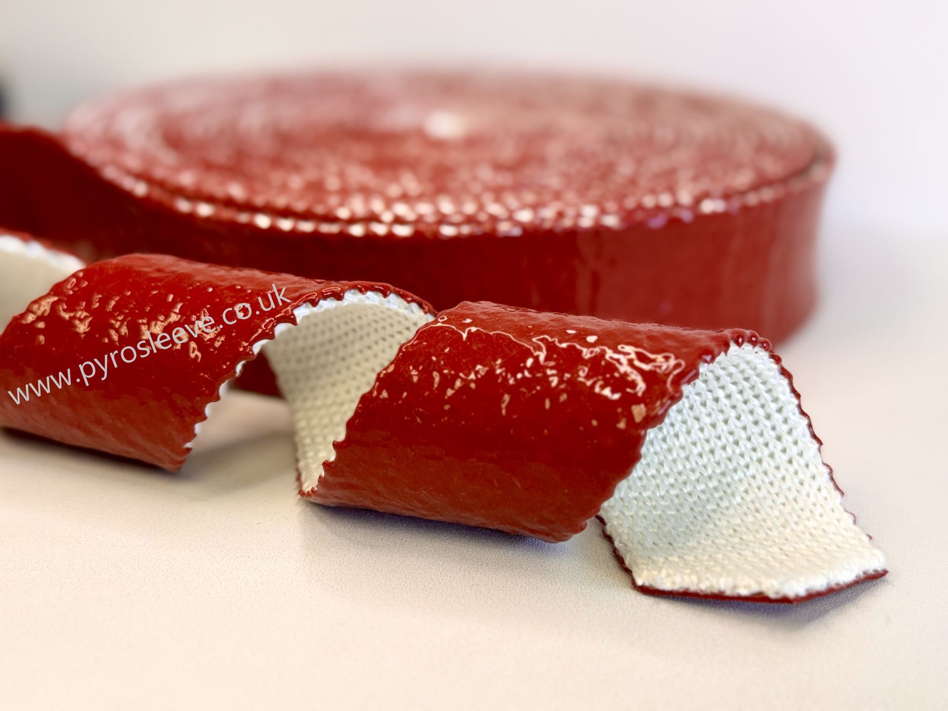 PGT.3/ROS Silicone Coated Glass Tape (Pyrotape)