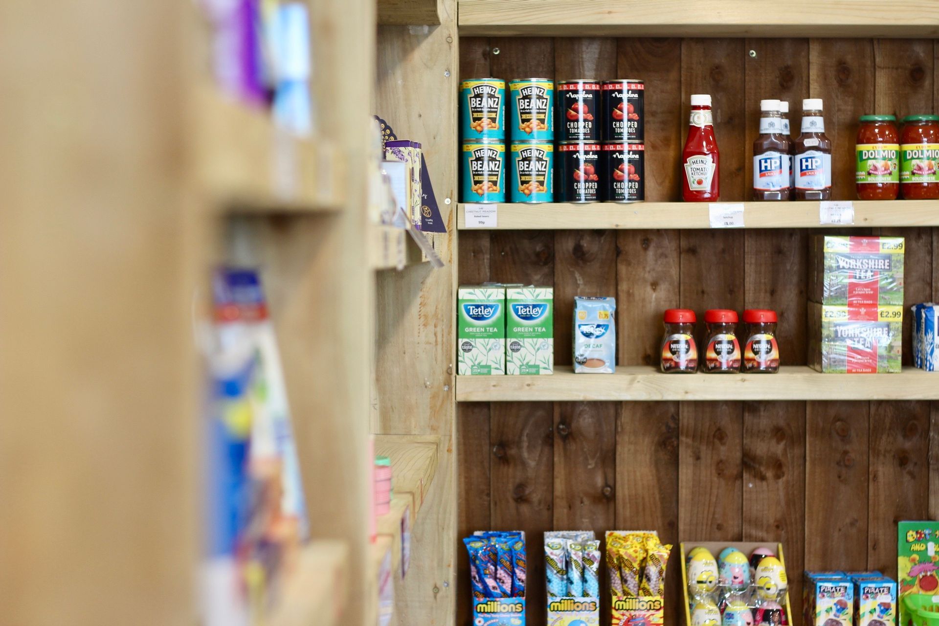 Farm shop at Chestnut Meadow