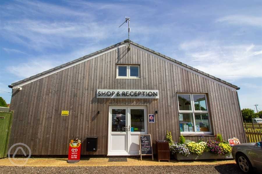 Farm shop at Chestnut Meadow