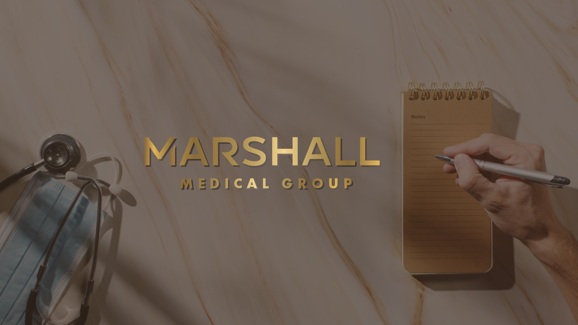 A notepad on the table of a private doctor representing an exam at a concierge medical practice near