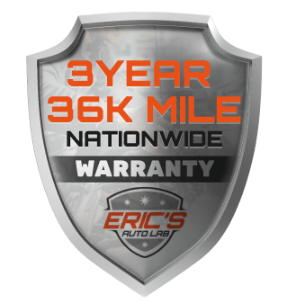 3-Year/3K-Mile Warranty | Eric's Auto Lab