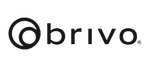 Brivo logo: Black wordmark and abstract circle symbol.