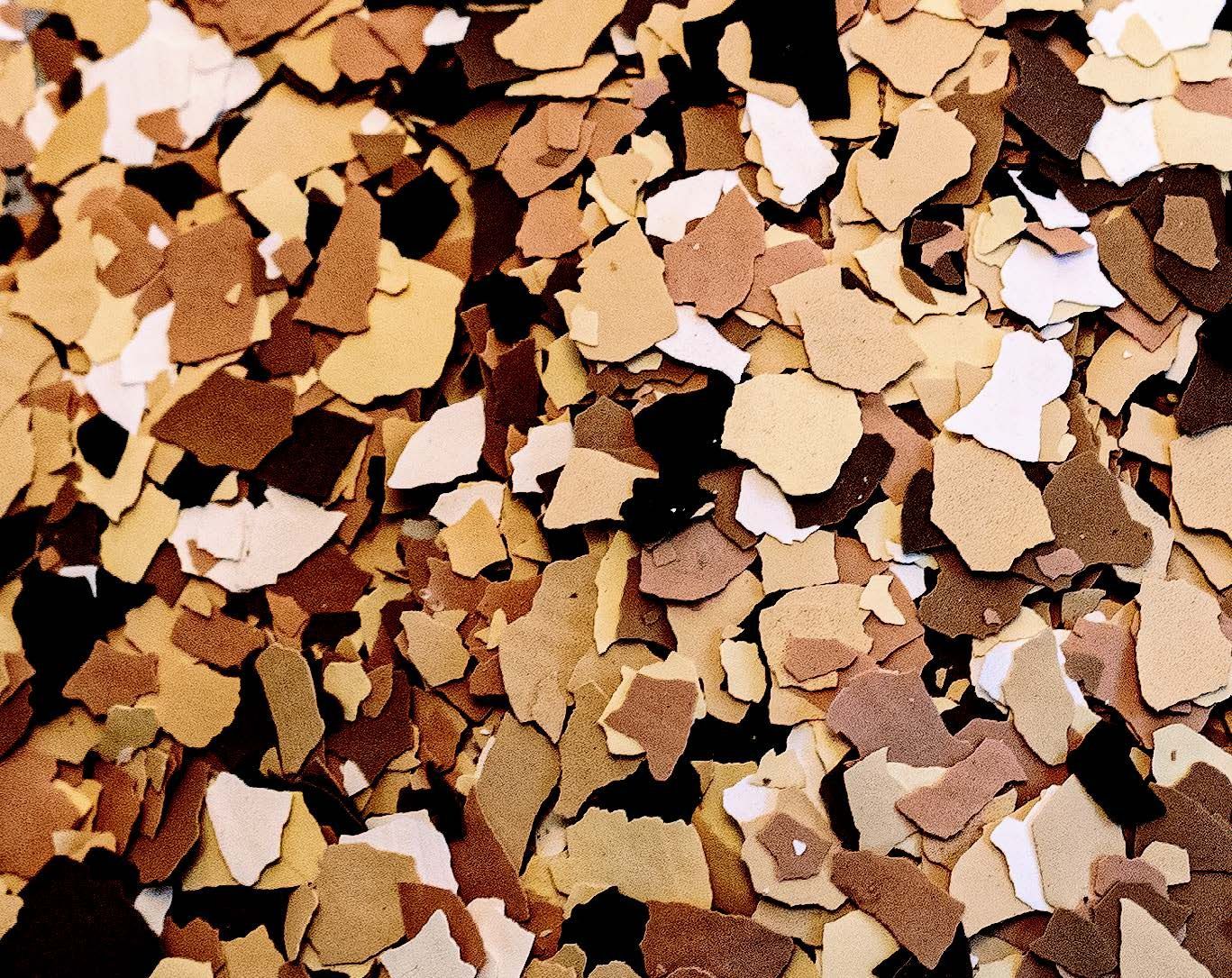 Flake Epoxy Flooring - Color = Outback