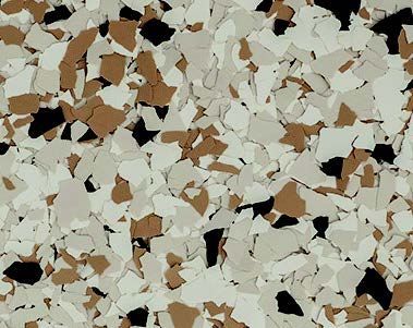 Flake Epoxy Flooring - Color = Shoreline