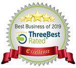 ThreeBest Rated award badge: 
