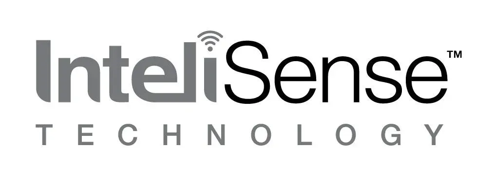 IntelSense Technology logo in gray and black text on a white background