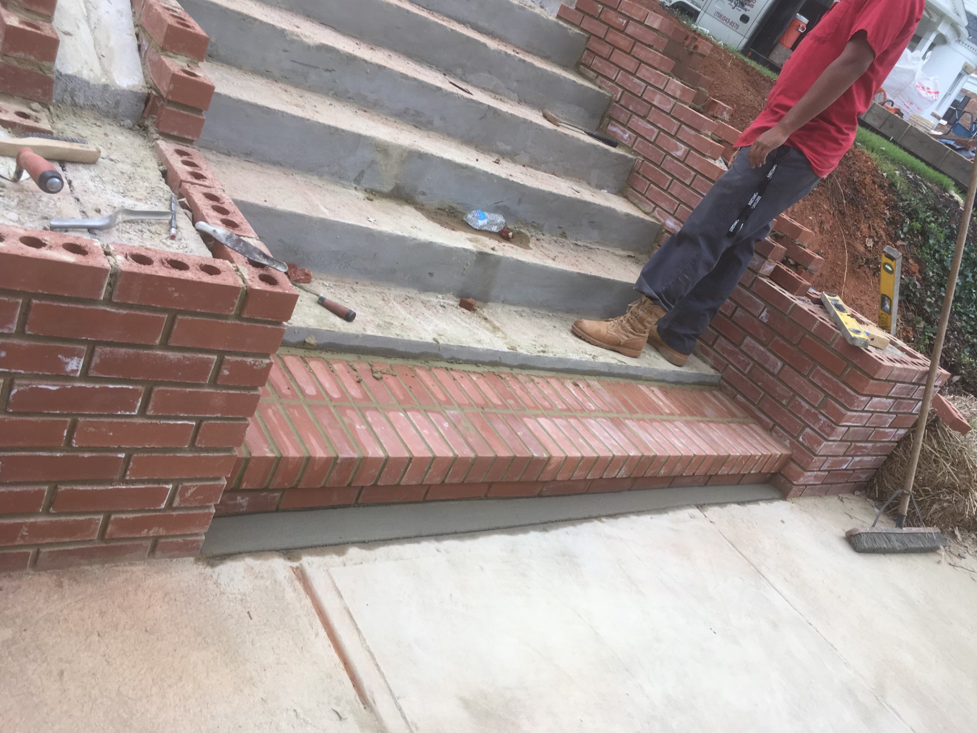 The Masonry Path Snellville Masonry steps