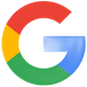 Google logo in red, yellow, green, and blue on a white background
