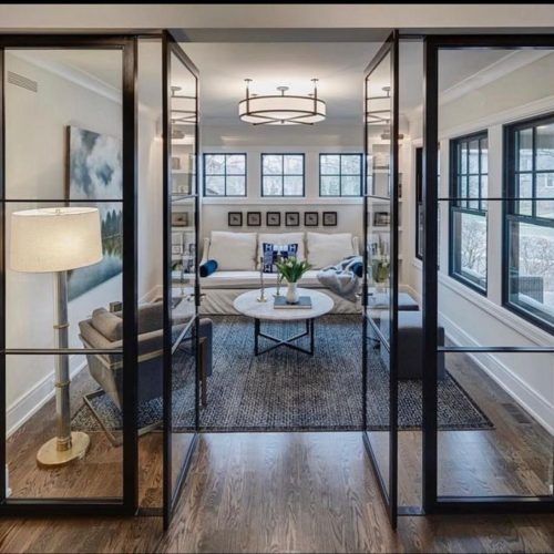 interior iron door