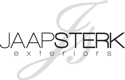 Logo voor Jaapsterk Exteriors met een gestileerde 