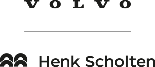 Het Volvo-logo staat boven een horizontale lijn met de tekst 
