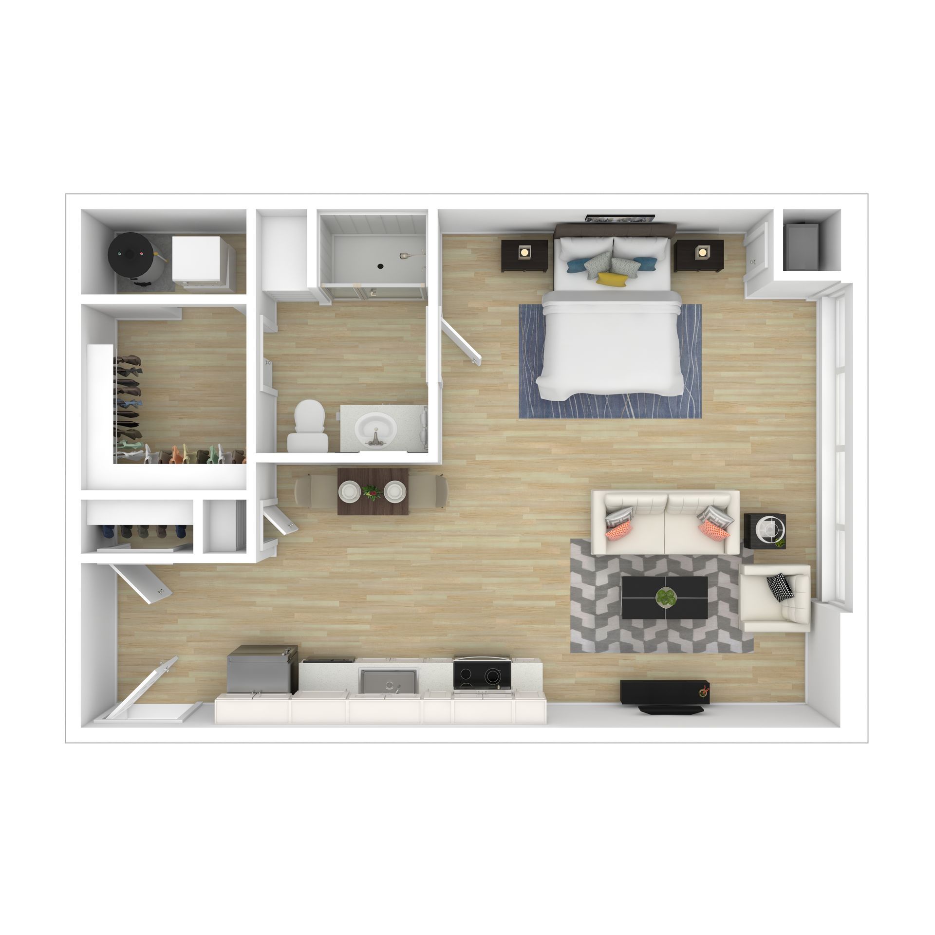 Studio floor plan