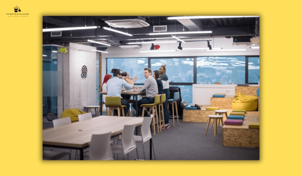 creative meeting modern office