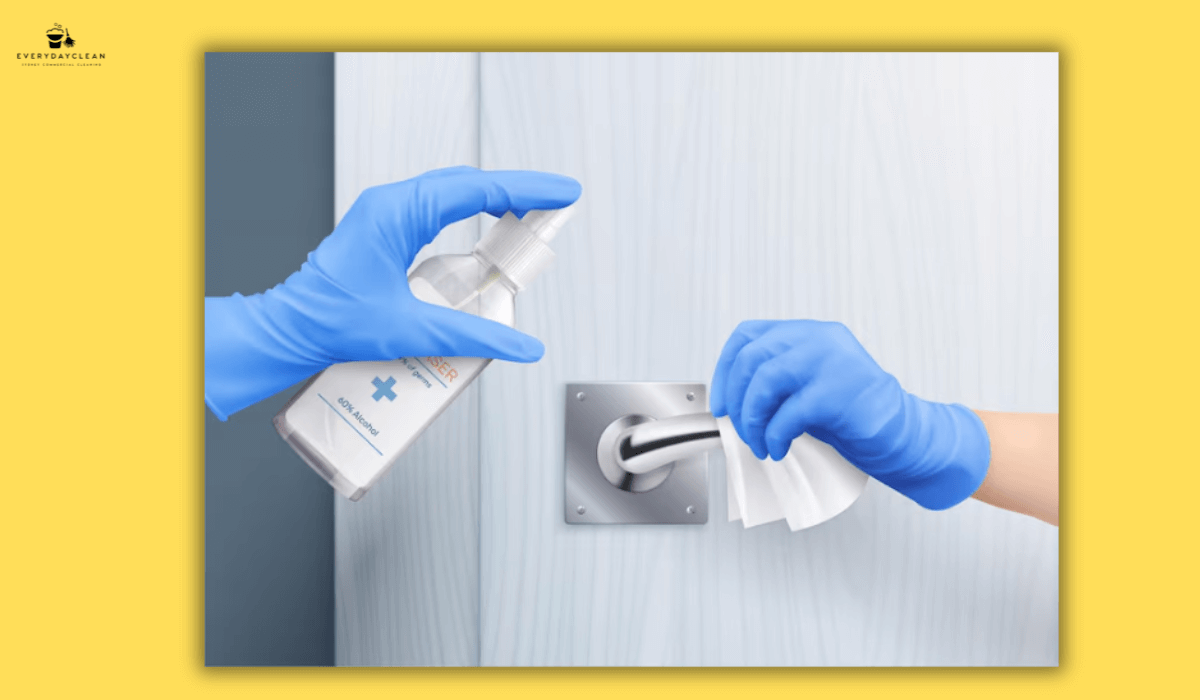disinfecting high touch surfaces