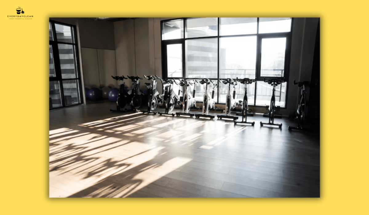 gym interior large space
