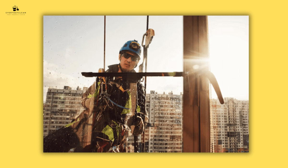 high rise window cleaning equipment safety harness