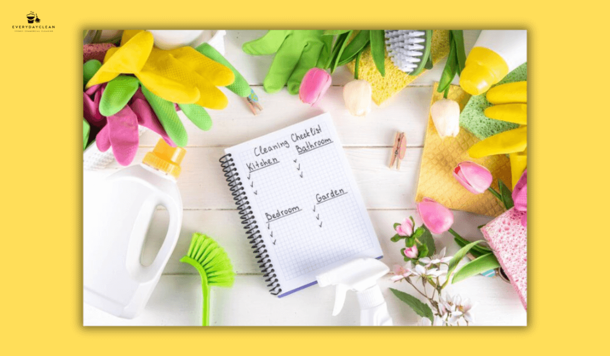 house cleaning checklist