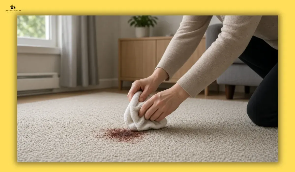 How to Take Blood Out of Carpet: Safe Steps