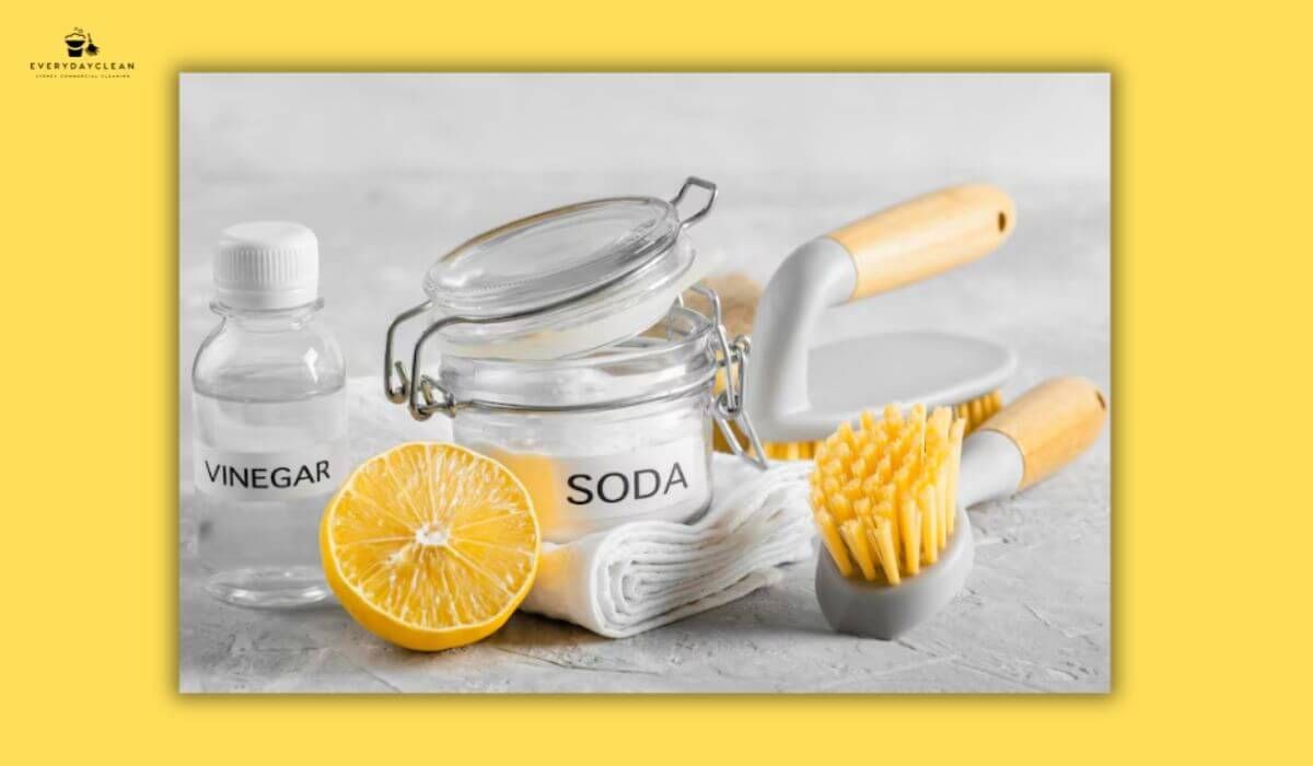 natural cleaning vinegar baking soda