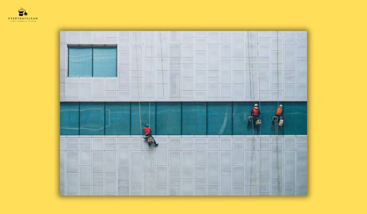 office building cleaning plan