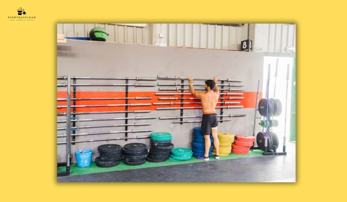 organised fitness garage storage
