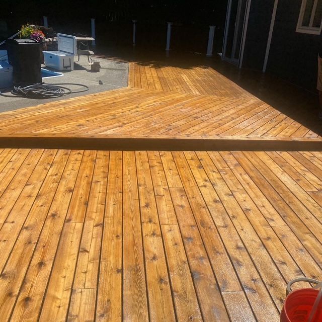 Deck Staining
